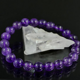 Amethyst Bead Bracelet