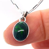 Ethiopian Black Opal Pendant