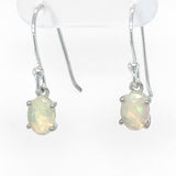 Opal Faceted Drop Earrings