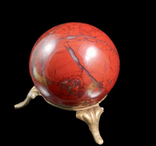 Brecciated Jasper Sphere