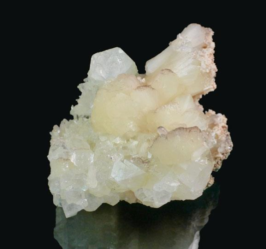 Apophyllite Stilbite Cluster