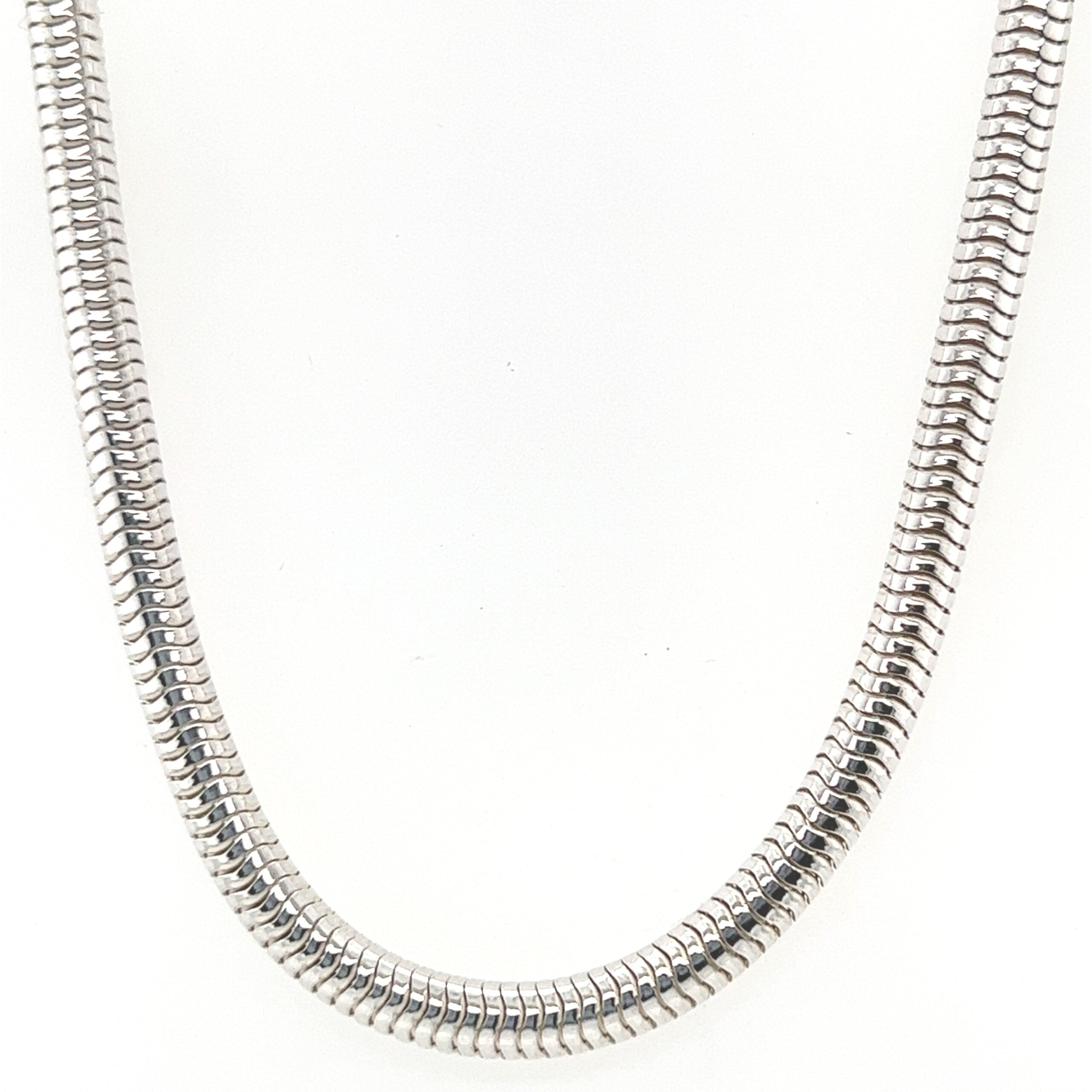 Thick Silver Snake Chain 16" (40cm)