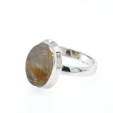 Golden Rutile Quartz Ring