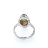 Golden Rutile Quartz Ring