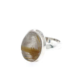 Golden Rutile Quartz Ring