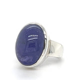 Tanzanite Silver Ring