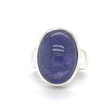 Tanzanite Silver Ring