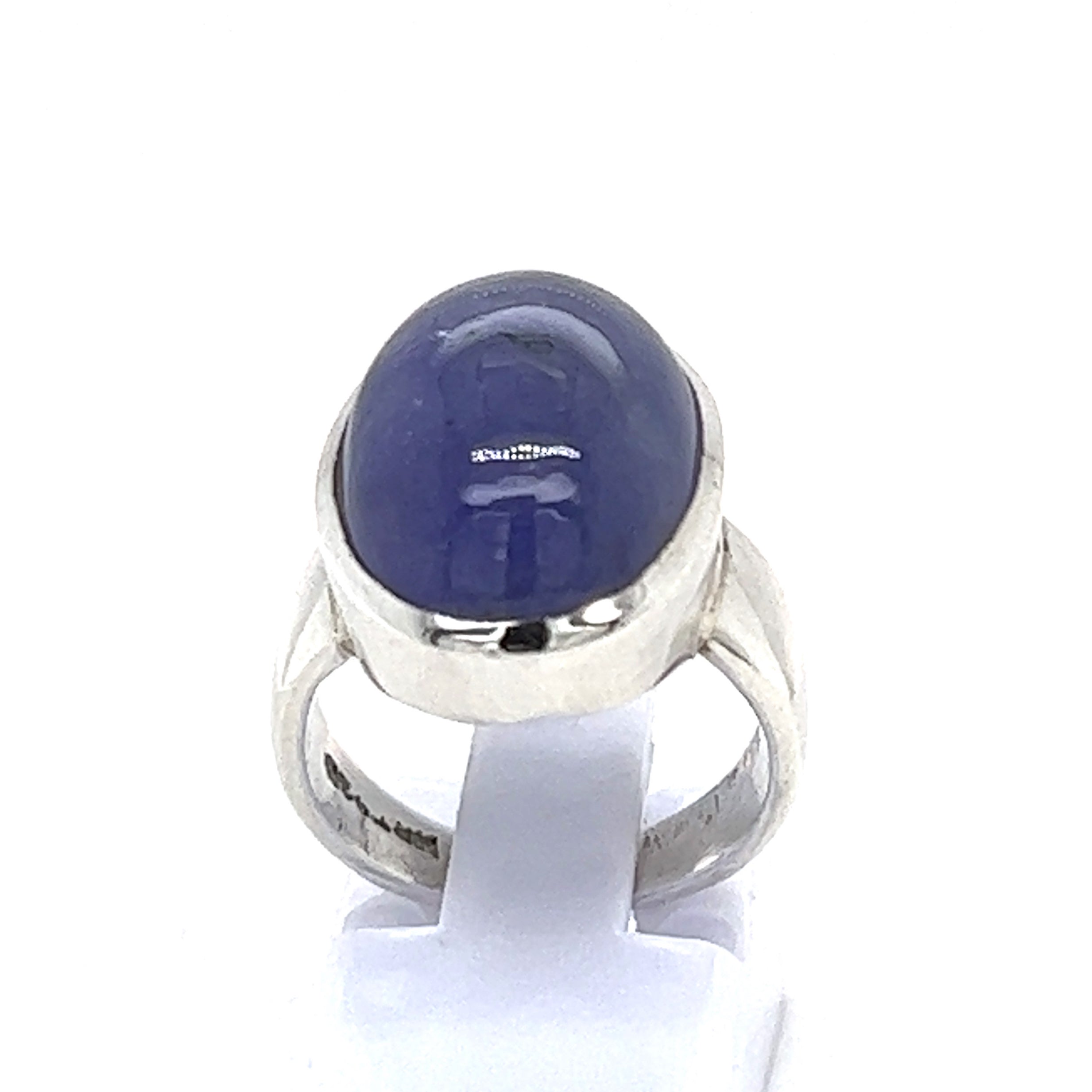 Tanzanite Silver Ring