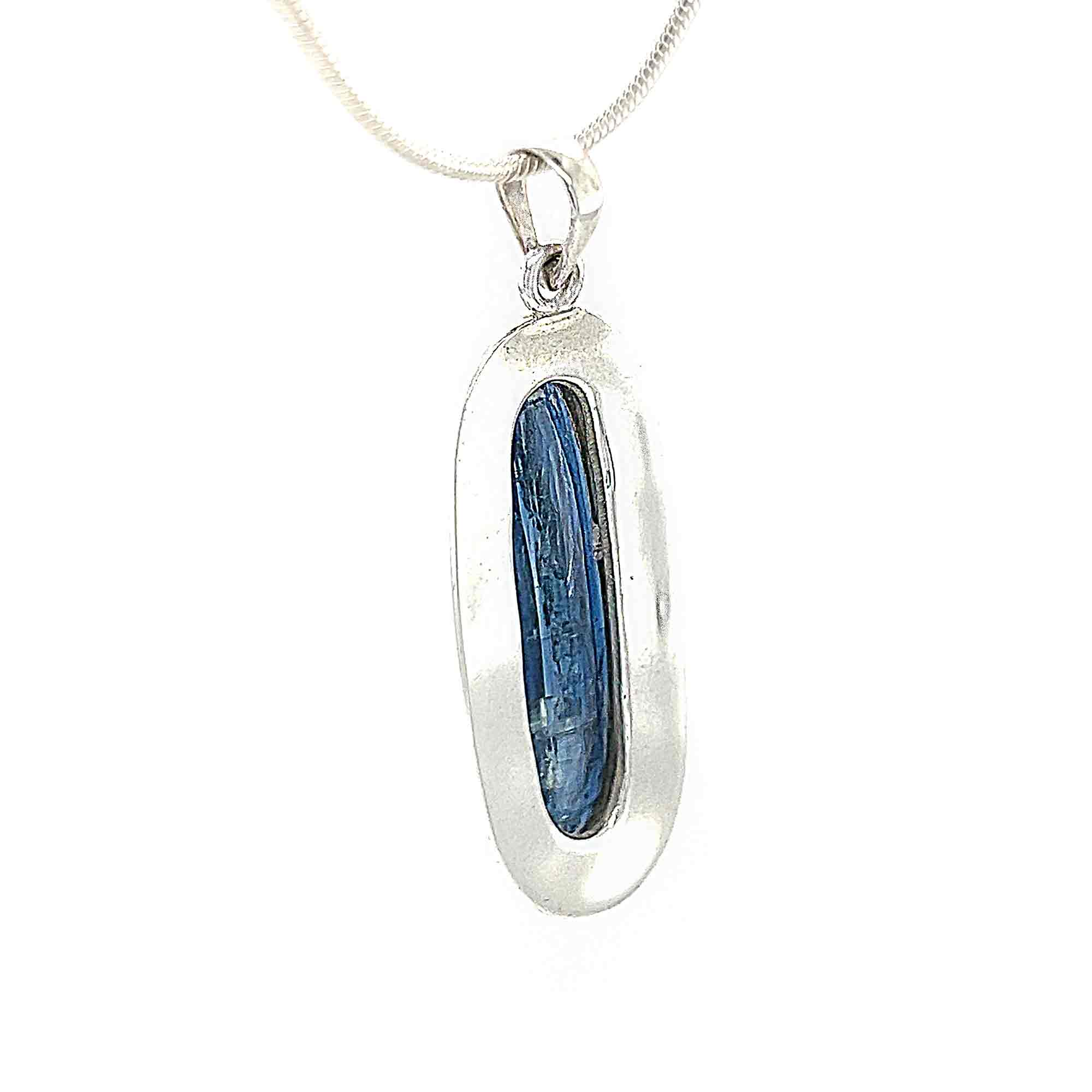 i023 Blue Kyanite Necklace