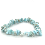 Larimar Chip Bracelet