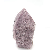 Lepidolite Semi-Polished Point