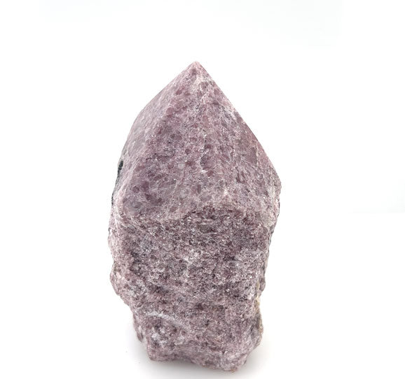 Lepidolite Semi-Polished Point