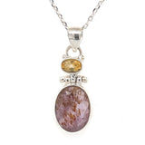 Super Seven Citrine Pendant