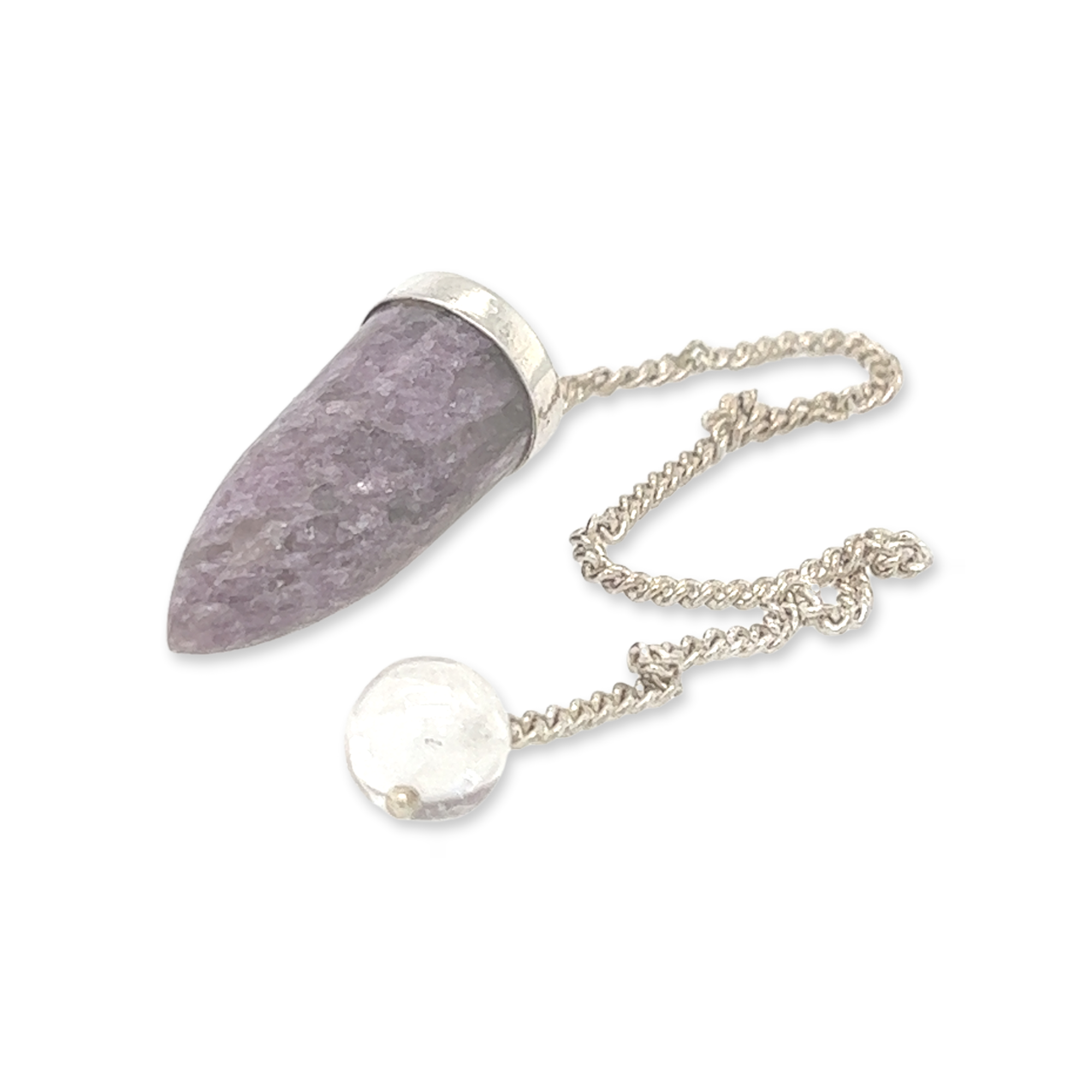 Lepidolite Pendulum