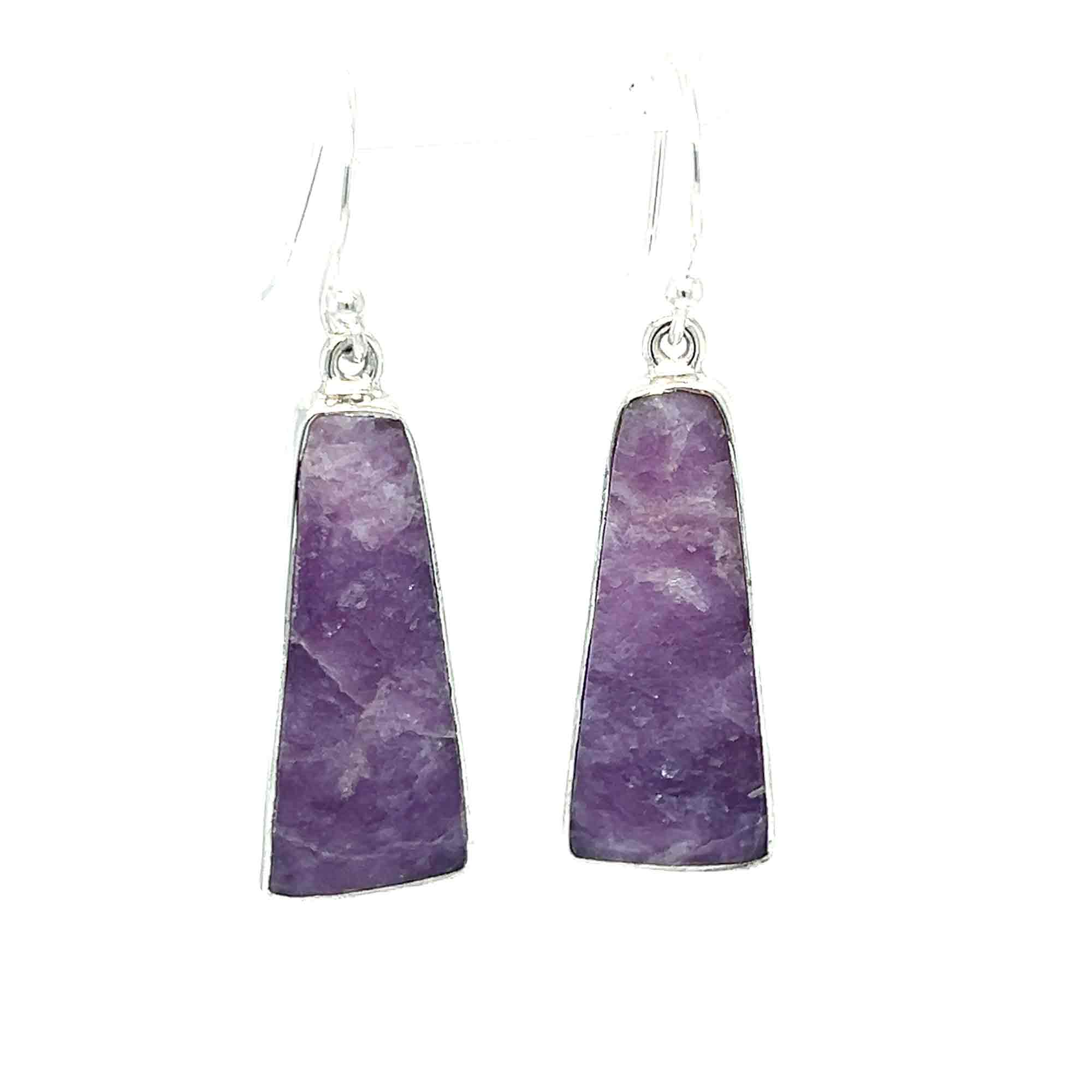 Lepidolite Earrings