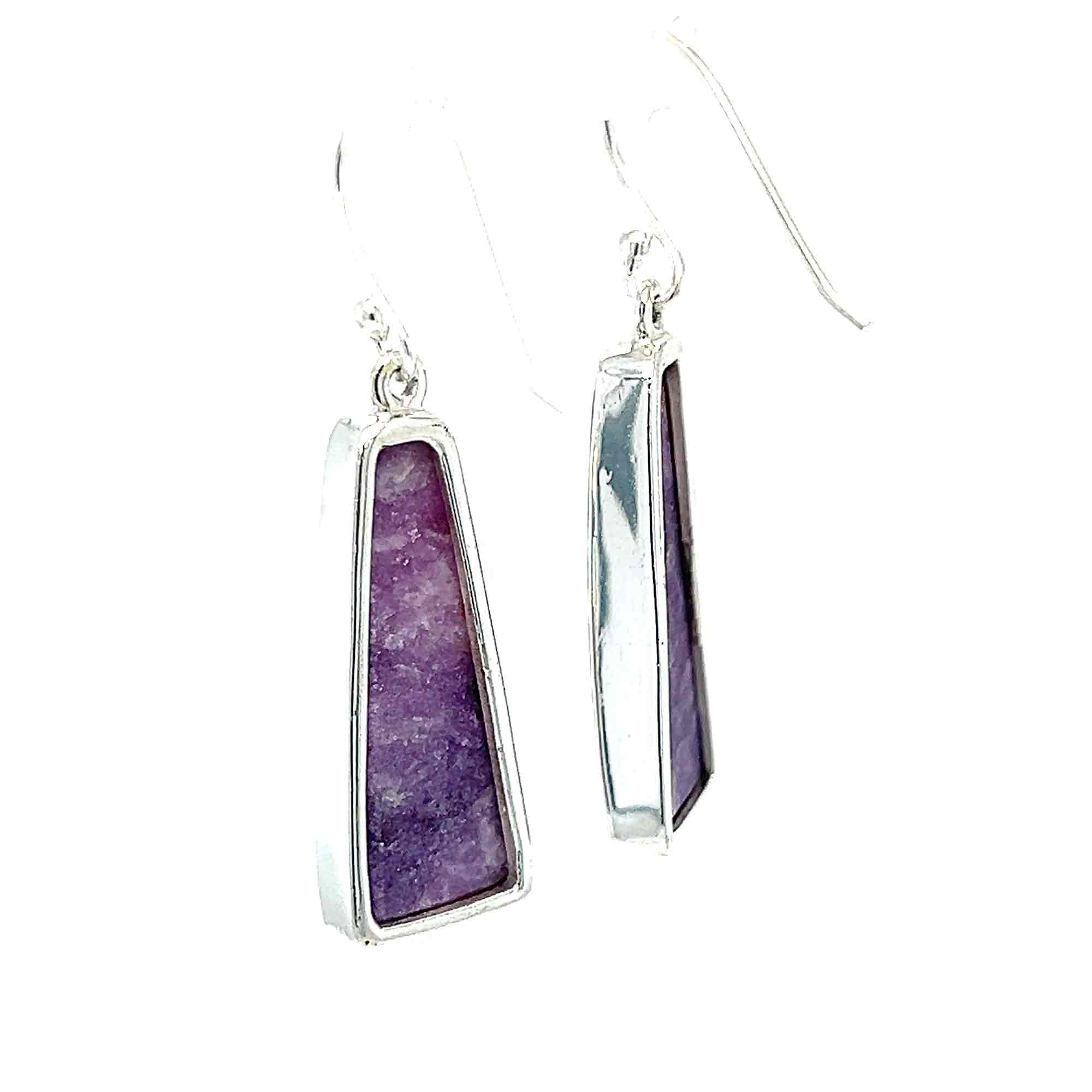 Lepidolite Earrings