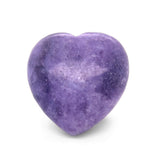 Lepidolite Heart