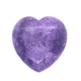 Lepidolite Heart