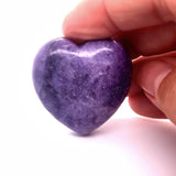 Lepidolite Heart