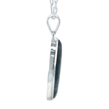 Moss Agate Sterling Silver Pendant