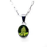 Peridot Faceted Pendant