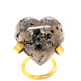 Pyrite Cluster Heart