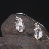 Raw Pakimer Diamond Drop Earrings