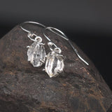 Raw Pakimer Diamond Drop Earrings