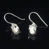 Raw Pakimer Diamond Drop Earrings