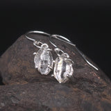 Raw Pakimer Diamond Drop Earrings