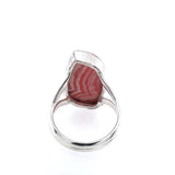 Rhodochrosite Freeform Ring