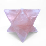 Large Rose Quartz Merkaba Crystal 5.5cm