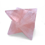 Large Rose Quartz Merkaba Crystal 5.5cm