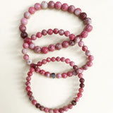 Thulite Bead Bracelets