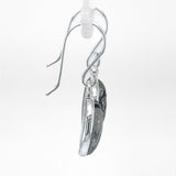 Tourmalined Quartz Drop Earrings