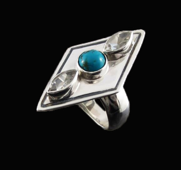 turquoise-white-topaz-ring-brisbane