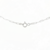 Silver Paperclip Chain 18” (45cm)