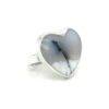 Dendritic Agate Adjustable Ring