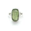 Green Kyanite Split Band Ring