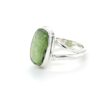 Green Kyanite Split Band Ring