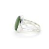 Green Kyanite Split Band Ring