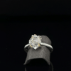 Claw Herkimer Diamond Quartz Ring