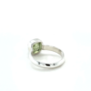 Square Green Kyanite Ring