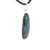 Elongated Labradorite Pendant