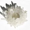 Clear Quartz Lemurian Candle Holder