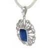 Filigree Kyanite Pendant