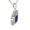 Filigree Kyanite Pendant