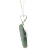 Ruby Zoisite Silver Necklace