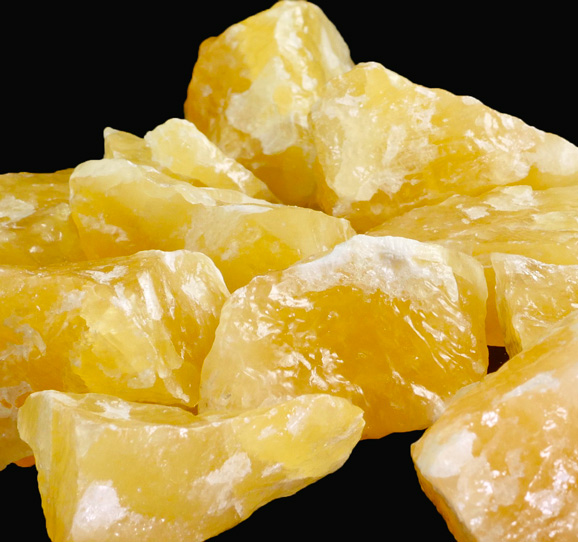 Orange Calcite Chunk Brisbane