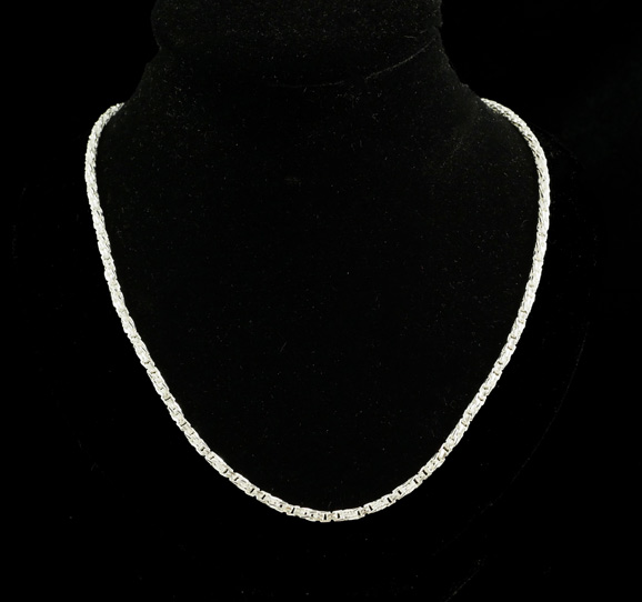 18" Silver Rope Chain